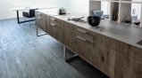 Luxe houten keuken